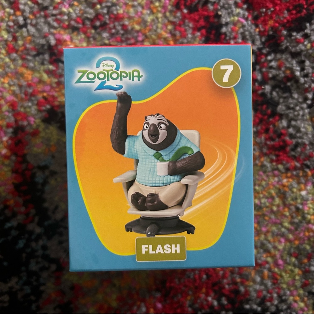 Zootopia 2 Flash Mcdonald’s Toy